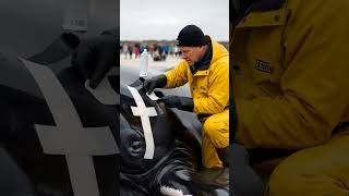 Marine Biologist Saves Stranded Humpback Whale From Death! #rescue #animals #wildlife