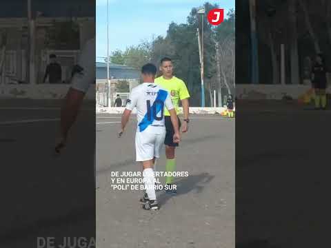 ⚽ Diego Martín Rolle - De jugar Libertadores y en Europa, al *POLI* de Barrio Sur de Trelew