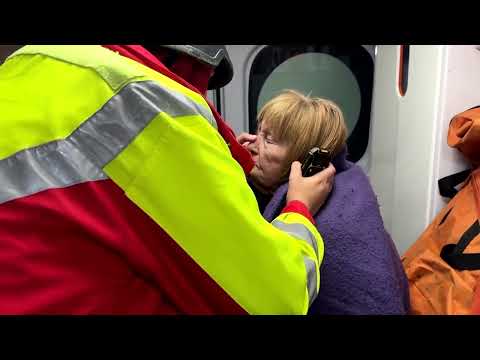 YouTube video thumbnail: Russian Air Attack Injures Six, Sparks Fires in Kharkiv