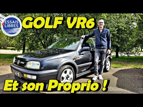 VW AVAIT PÉTÉ UN CÂBLE AVEC CE VR6 ! Un 6 cylindres dans une Golf (Les bombinettes 90 Ep3)
