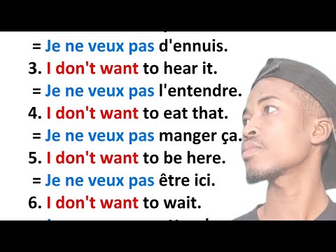 Phrases simples pour apprendre l'anglais facilement |✪✪easy sentences to learn french 🌿