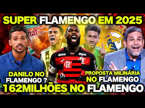 SUPER FLAMENGO EM 2025 ! NOVO REFORÇO no FLAMENGO ! MAIS de 160MILHÕES para os COFRES do FLAMENGO