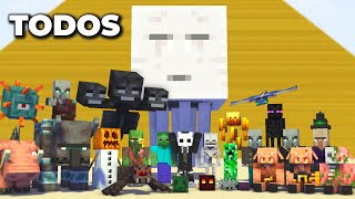Capturé TODOS los MONSTRUOS de Minecraft!