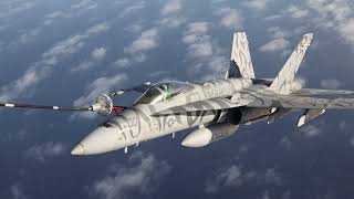 F/A-18 Hornet Aerial Refueling