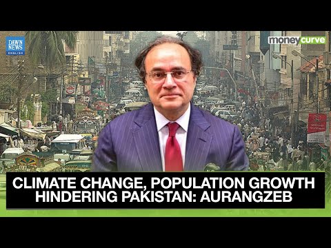 YouTube video thumbnail: Climate Change, Population Growth Hindering Pakistan’s $3 Trillion Economy Goal: Aurangzeb