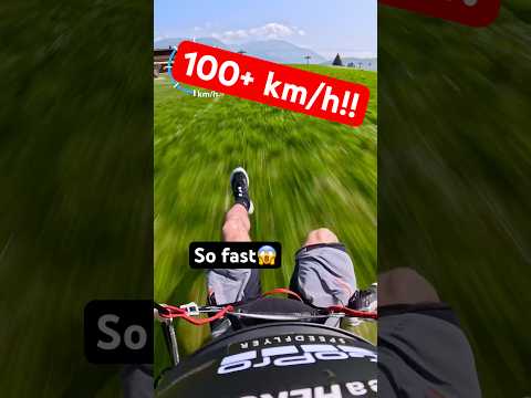 Over 100 km/h speedlanding 👀