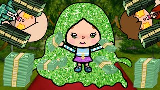 Green Hair Truns Out Dollers💸💰🥺💔 | Toca Life World🌎 | Toca Life Story | Toca Boca