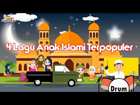 Lagu Anak Islami - 4 Lagu Islami Terpopuler,Rukun Islam,Aku Mau Ke Mekkah,Allahul Kaafi,Kisah Rasul