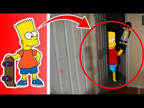 BART SIMPSON Captado en Camara en la Vida Real