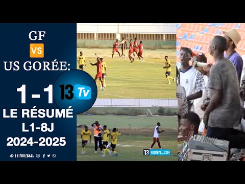 L1-8J: Génération foot tient en échec le leader Gorée ( 1-1) mais n'est pas plus avancé/ LE RÉSUMÉ