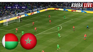 Madagascar vs Morocco | PES Gameplay| مباراة المغرب و مدغشقر | نهائي أمم إفريقيا للمحليين تعليق عربي