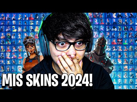 ESTÁS SON MIS SKINS DE FORTNITE EN 2024