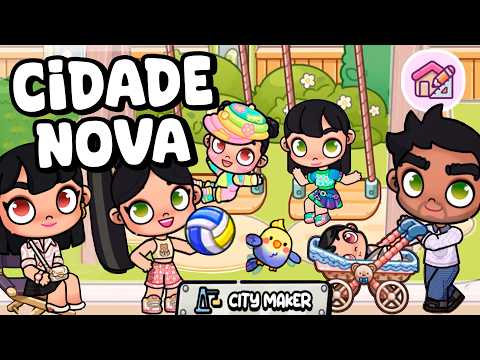 ROTINA CIDADE NOVA | CITY MAKER | PAZU AVATAR WORLD ROTINAS E HISTÓRIAS