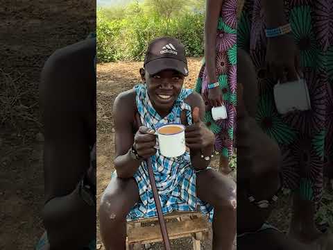 Maasai Tribe Trying Indian Tea For The First Time!