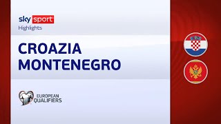 Croazia-Montenegro 4-0: gol e highlights | Qualificazioni Mondiali 2026