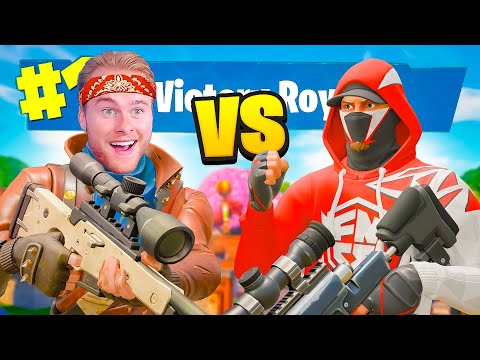 EEN SPANNENDE SNIPER BATTLE VOOR DE WIN! 🏆 - Fortnite OG Battle Royale (Nederlands)