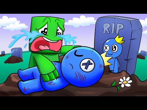 What REALLY Happened To BLUE? | Rainbow Friends Animation