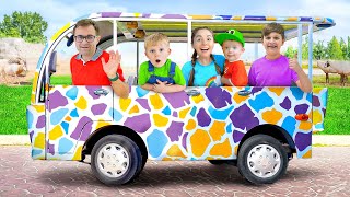 Viaje familiar al parque safari de Dubái