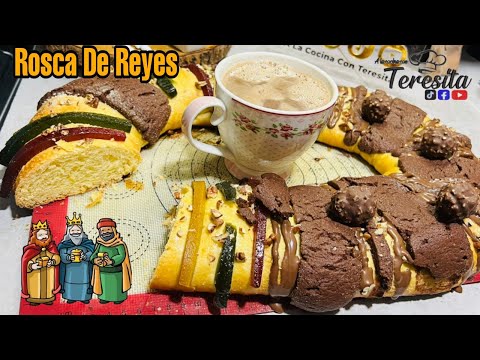 Rosca de Reyes Paso a Paso 2 en 1 riquísima #receta  #antojos  #comidamexicana