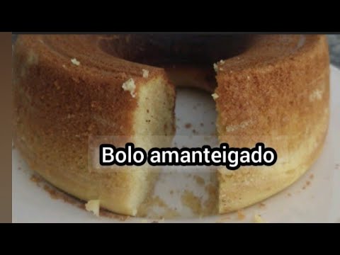 delícia de bolo amanteigado fácil e rápido