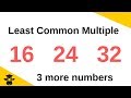 Understanding Lowest Common Multiple (LCM)