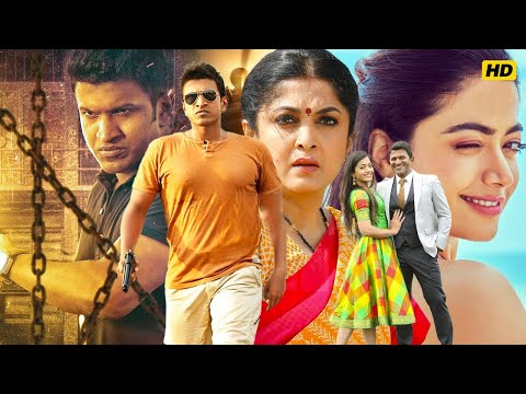 Rashmika Mandanna New South Indian Action Hindi Dubbed Movie |  Puneeth Rajkumar Latest Movies 2024