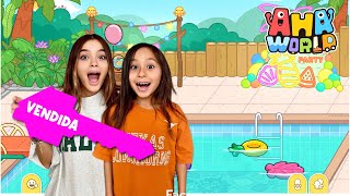 COMPRAMOS UMA CASA NOVA COM PISCINA NO AHA WORLD!