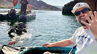 Scuba Diver Returns Lost Wedding Ring Found in Colorado River