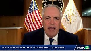 LIVE | AG Bonta and other AGs announce legal action against the Trump administration
