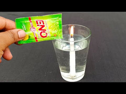 Amazing Candle Tricks || Science Experiment with Candle and Eno