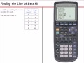Graphing Calculator Data Analysis