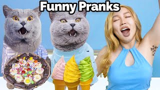 Get Set For A Fun Weekend With New Pranks!😄🎈| Oscar‘s Funny World | New Funny Videos 2024