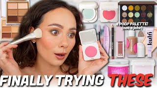 testing new viral makeup DROPS so you don't have to (this will save you $$!)