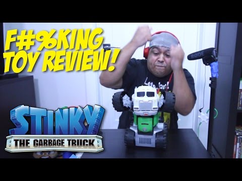 [NOT 4 KIDZ] F#%KING TOY REVIEW [#02] STINKY THE GARBAGE TRUCK