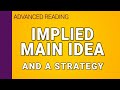 Understanding Main Ideas in Paragraphs