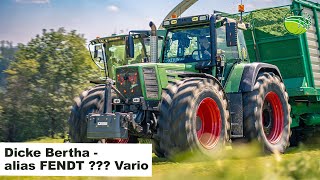 Dicke Bertha in Action | FENDT 926 Traktor bei der Grassilage mit dem Lohnunternehmen Kausemann