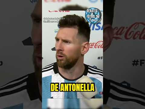 NO SE METAN CON ANTO | LEO MESSI Y SU DECLARACIÓN PICANTE #SHORTS #CURIOSIDADES