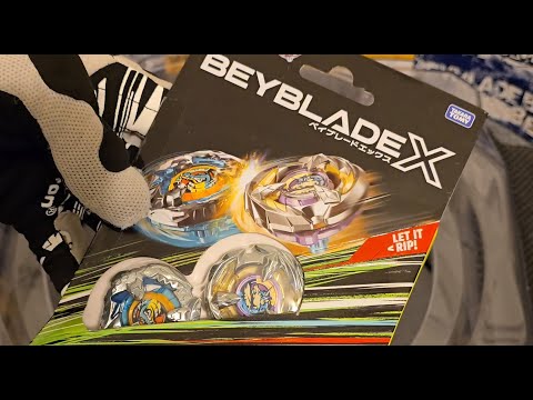 Beyblade X Bite Croc and Sting Unicorn Double Pack Unboxing Review and Battles