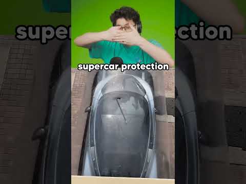 Best Way to Protect Your Supercar!😂 #reaction