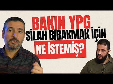 Suriye Yönetimi YPG'ye Nasıl Silah Bıraktıracak? PYD'nin Derdi Belli Oldu