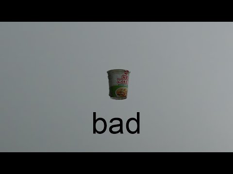We have revolutionized the cup noodle