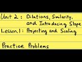 Scaling and Angles in Geometry