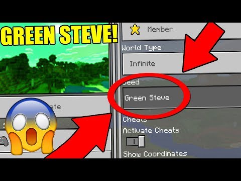 Green Steve Seed Code 01 22