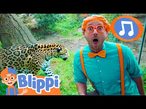 Learn About ANIMALS Song | Blippi Songs｜Kids Songs｜Trucks for Kids