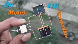 DIY DC MOTOR FARWORD/REVERSE CONTROLLER.