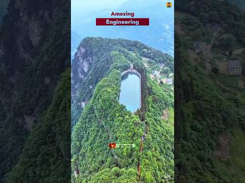 Clever uses of artificial Water reservoir | Genius water management engineering #shorts