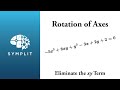 Conic Sections and Rotating Axes
