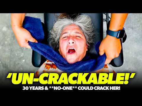 15 CHIROPRACTORS *FAILED* TO CRACK HER - EXCEPT ONE! 😭😱 | Asmr Back & Neck Pain | Dr Liu