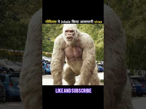 gorilla inhale dangerous virus #shorts #movie