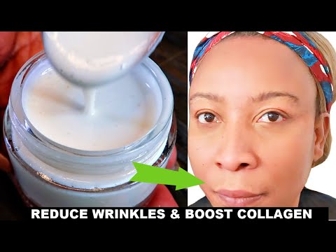 Look Younger Naturally! Anti-Aging Face Cream For Firmer Skin & Collagen Boost